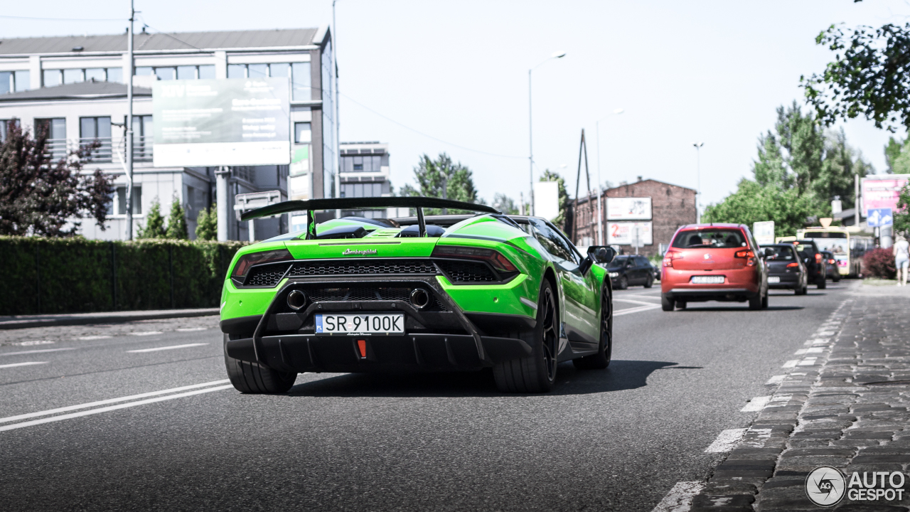 Lamborghini Huracán LP640-4 Performante Spyder