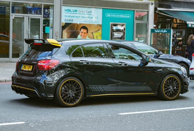 Mercedes-AMG A 45 W176 Yellow Night Edition