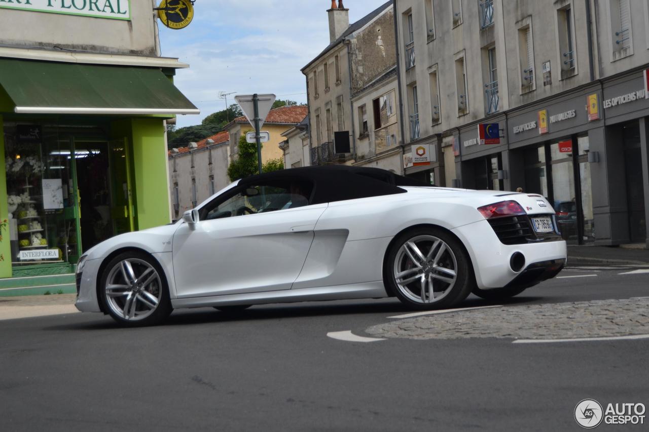 Audi R8 V10 Spyder 2013