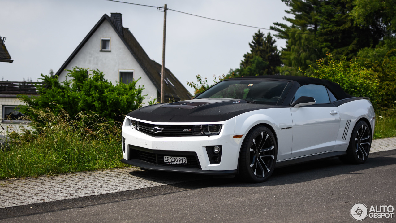 Chevrolet Camaro ZL1 Convertible 2014