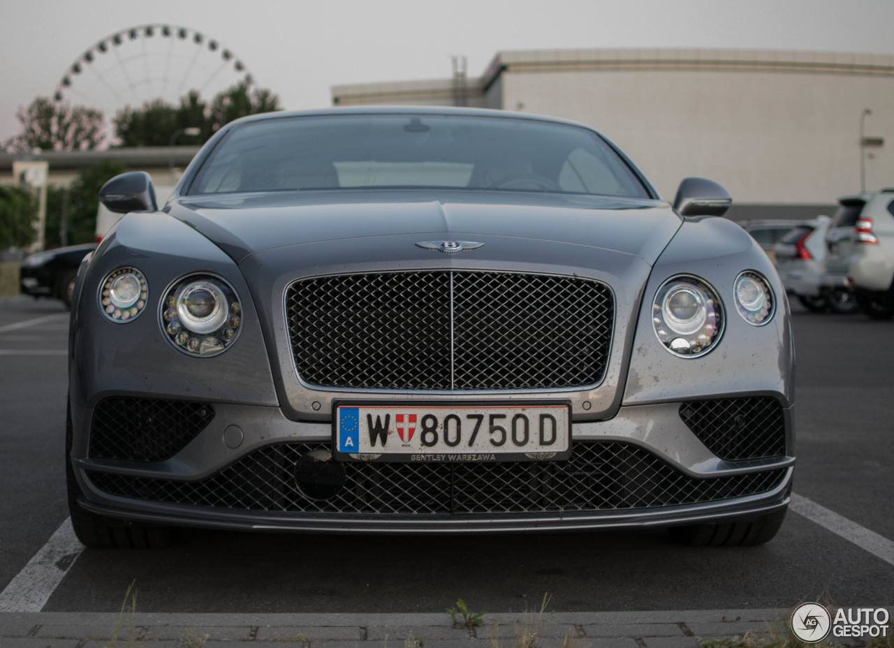 Bentley Continental GT Speed 2016