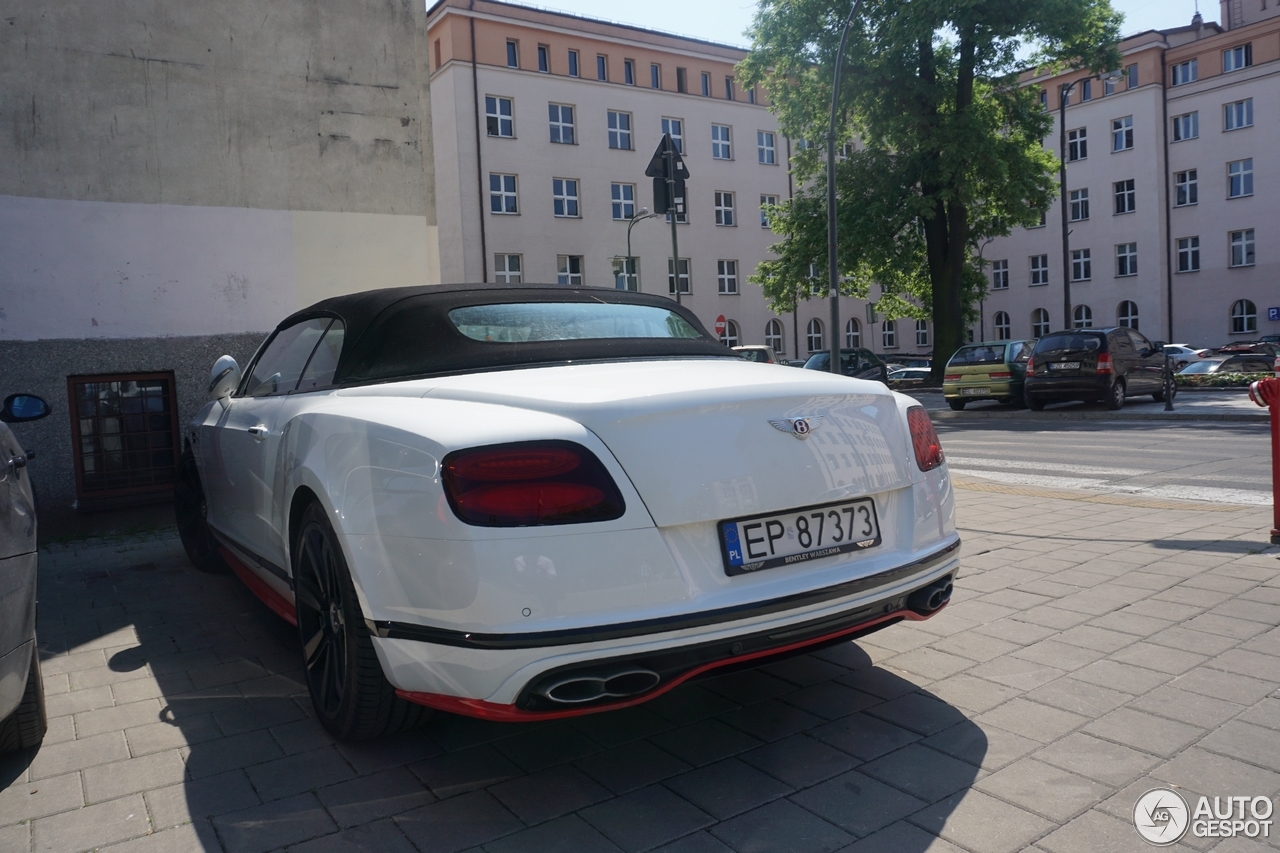 Bentley Continental GTC V8 S 2016 Black Edition