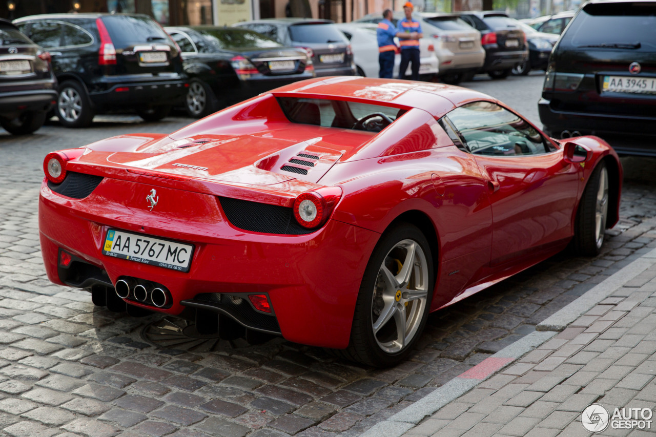 Ferrari 458 Spider