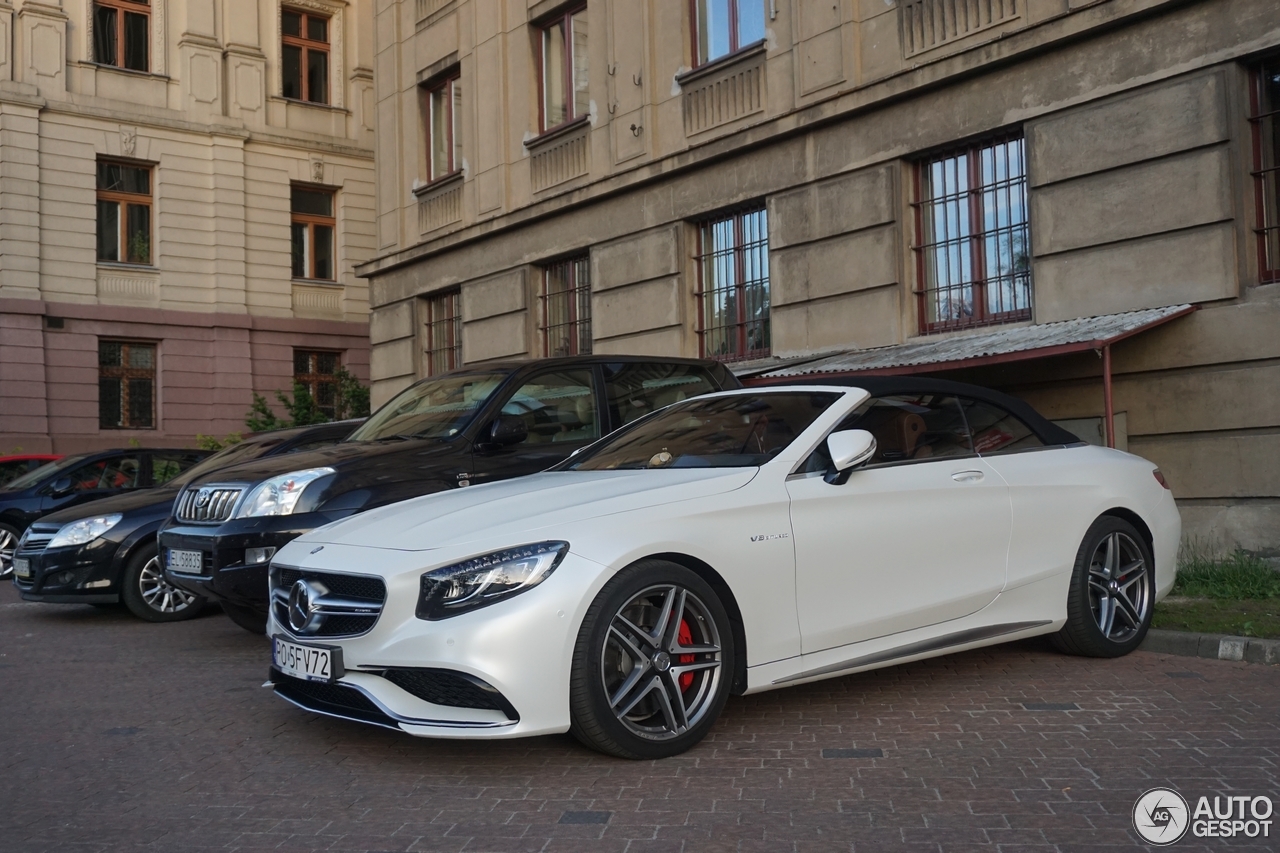 Mercedes-AMG S 63 Convertible A217