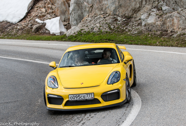 Porsche 981 Cayman GT4