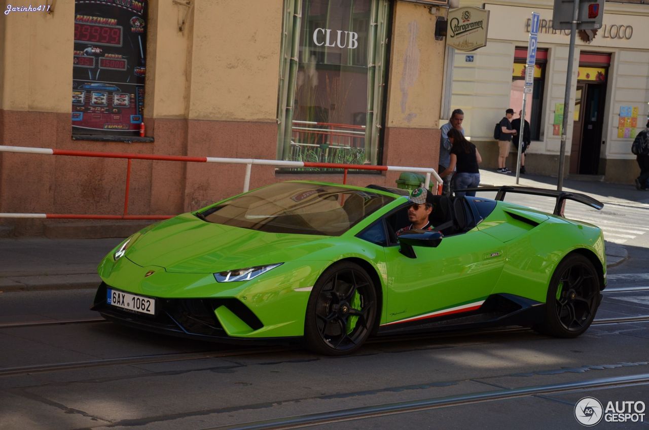 Lamborghini Huracán LP640-4 Performante Spyder