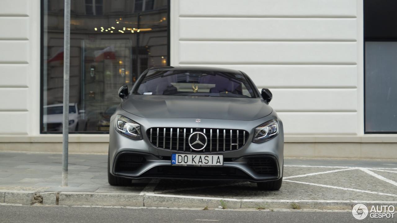 Mercedes-AMG S 63 Coupé C217 2018 Yellow Night Edition