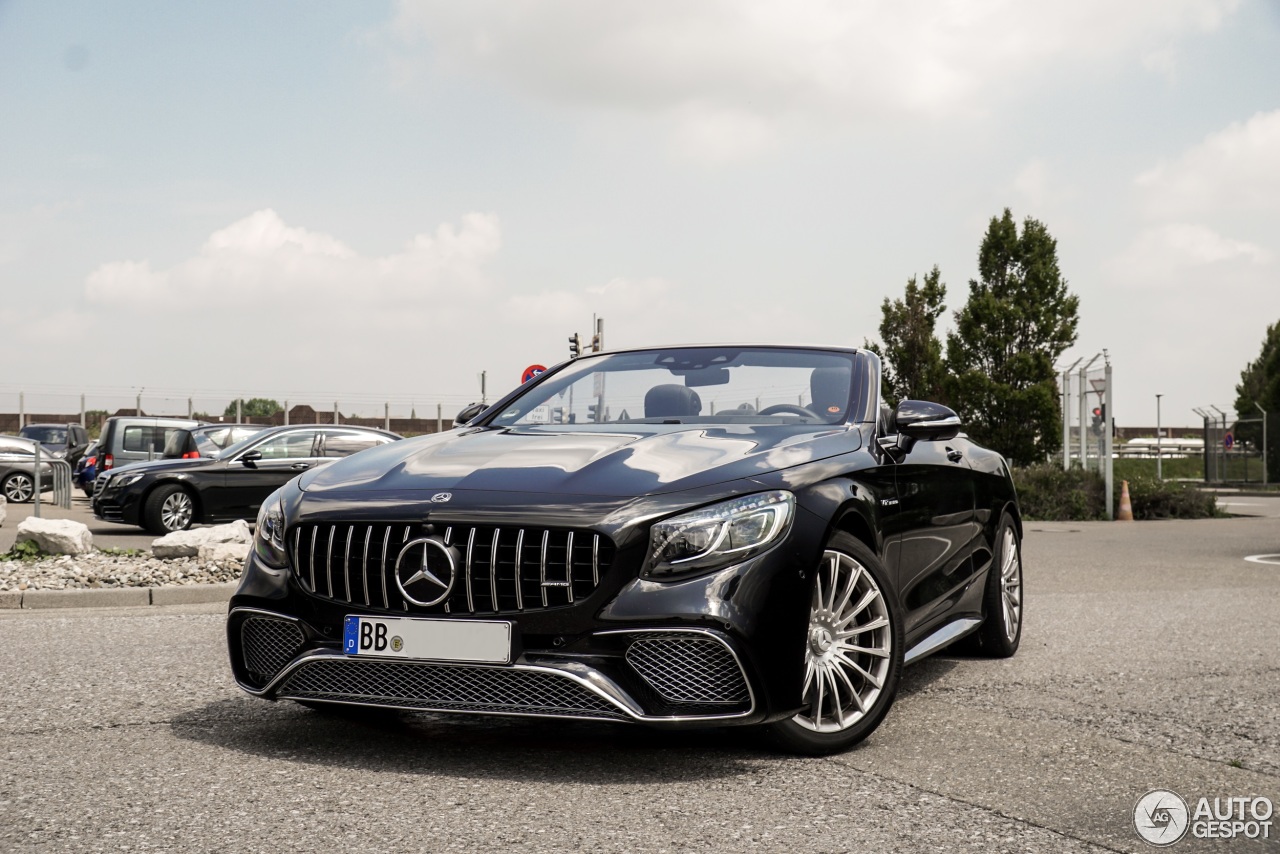 Mercedes-AMG S 65 Convertible A217 2018