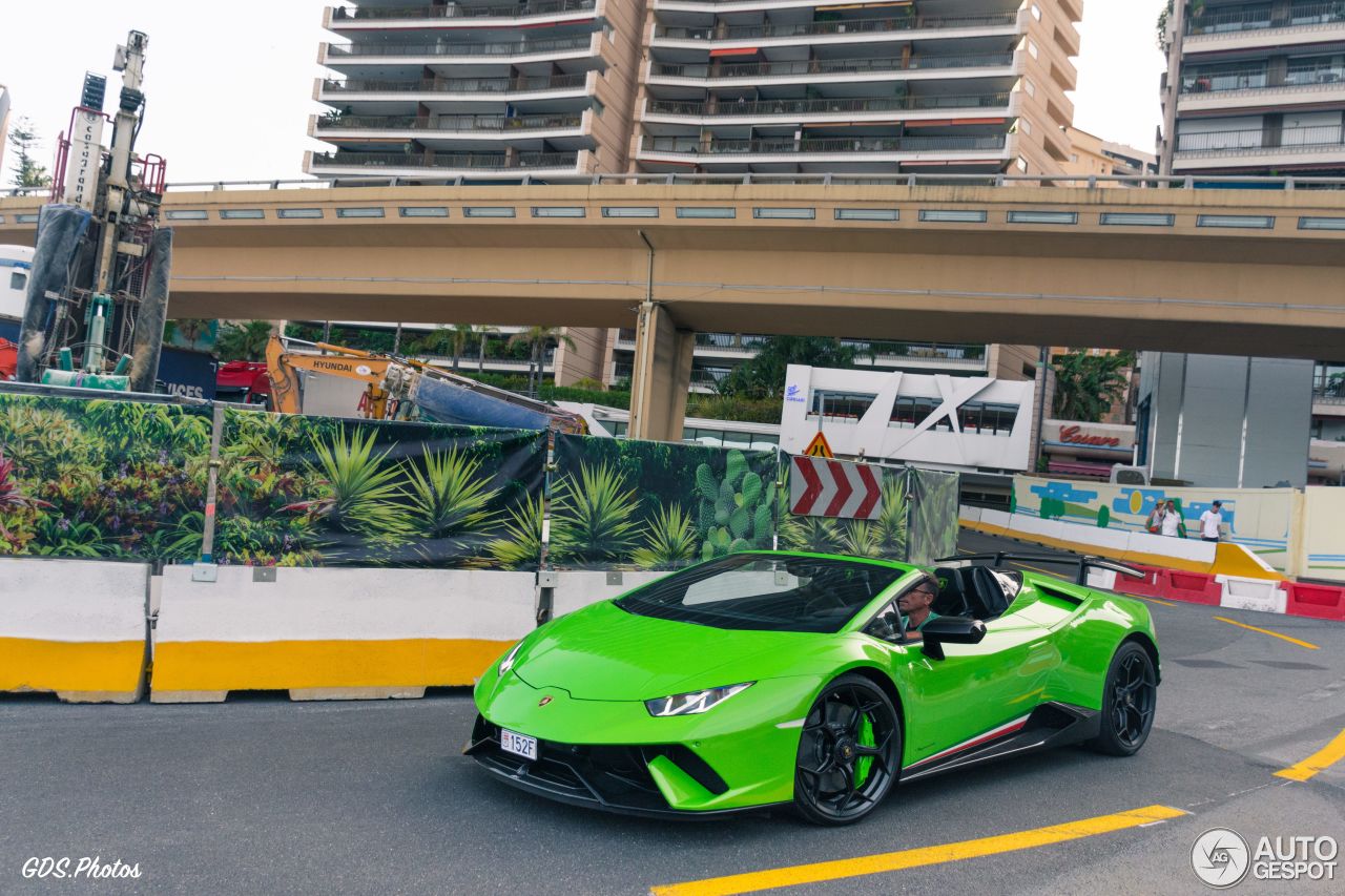 Lamborghini Huracán LP640-4 Performante Spyder