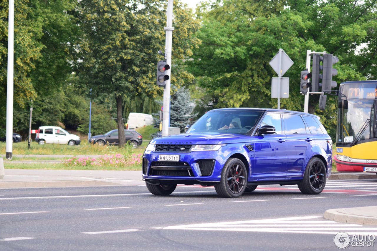 Land Rover Range Rover Sport SVR 2018