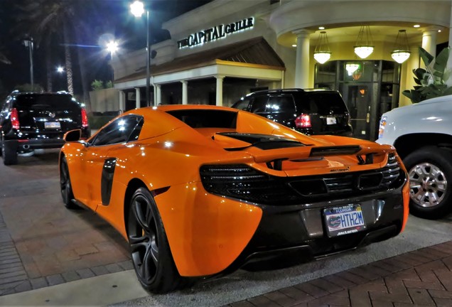 McLaren 650S Spider