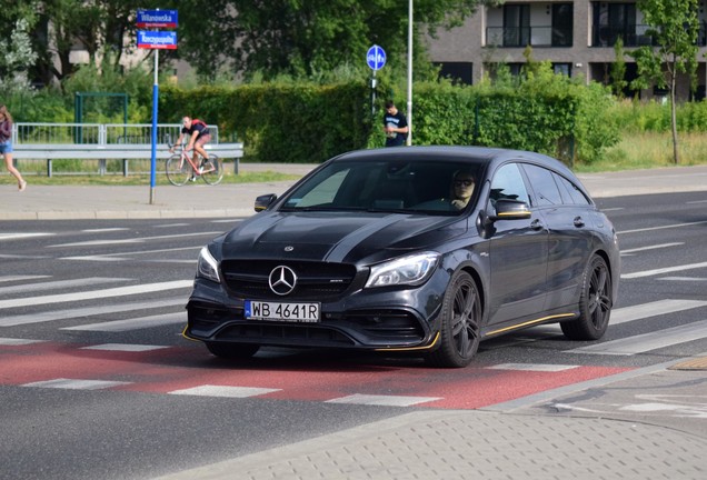 Mercedes-AMG CLA 45 Shooting Brake X117 Yellow Night Edition