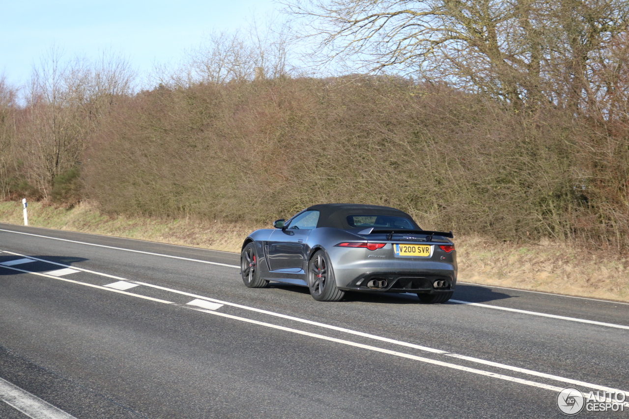 Jaguar F-TYPE SVR Convertible 2017