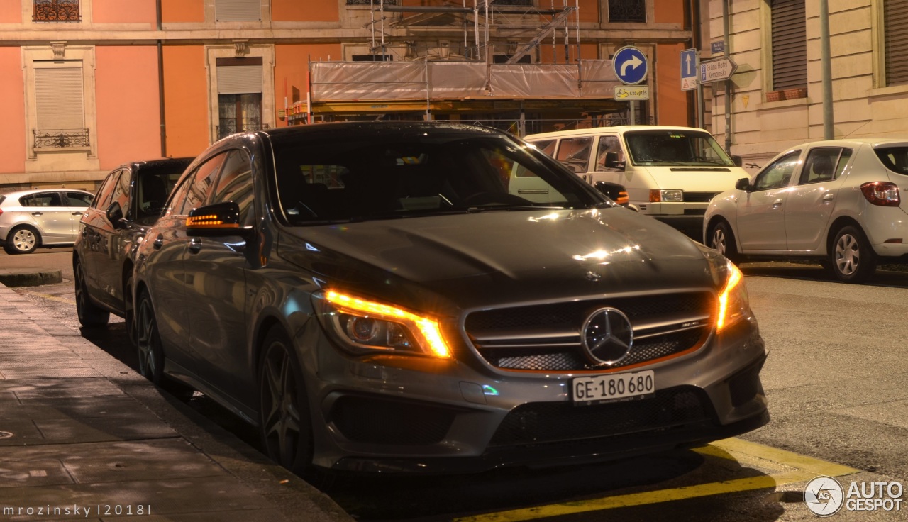 Mercedes-Benz CLA 45 AMG Shooting Brake OrangeArt Edition