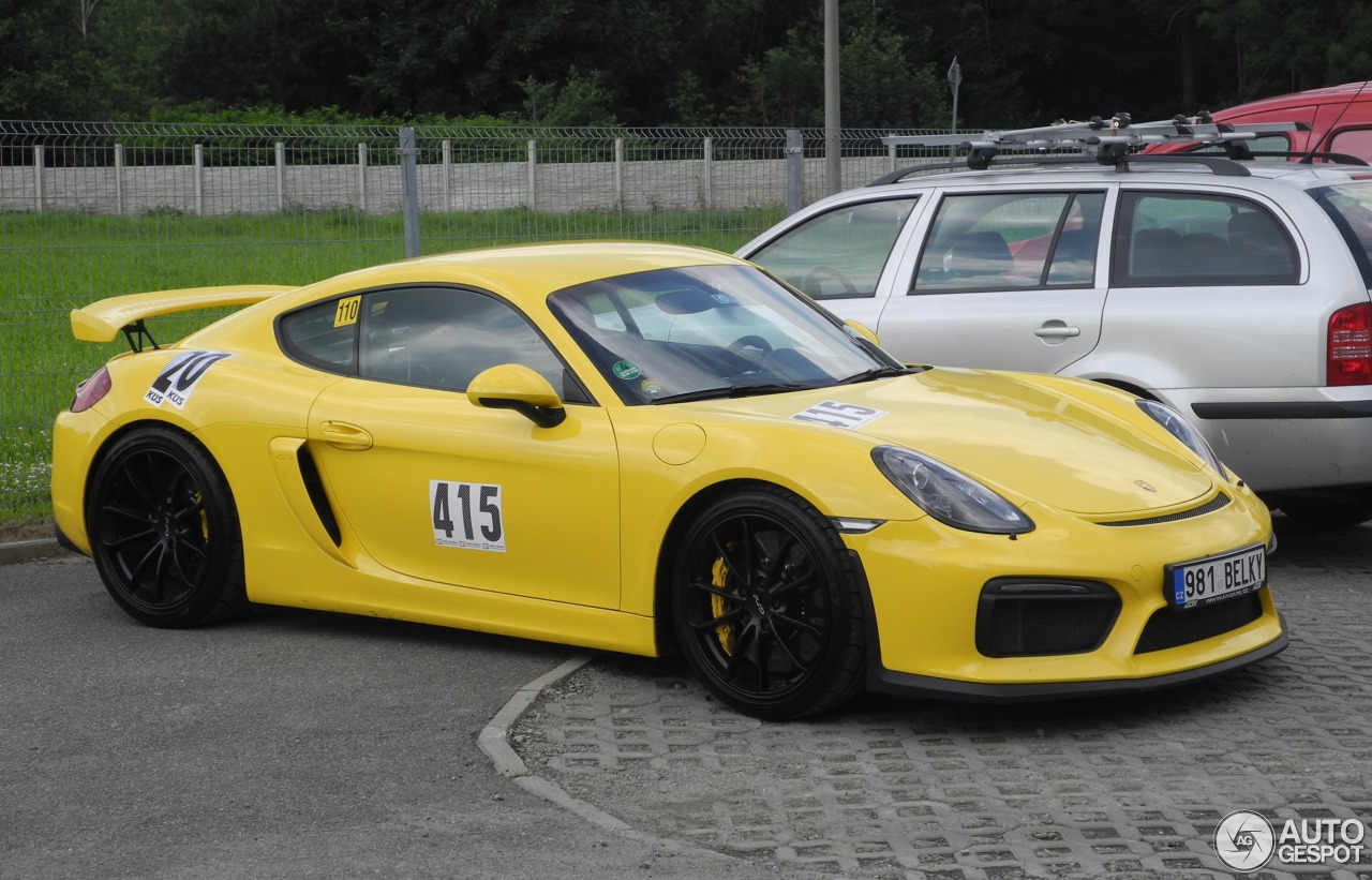 Porsche 981 Cayman GT4