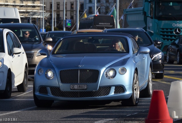 Bentley Continental GTC 2012