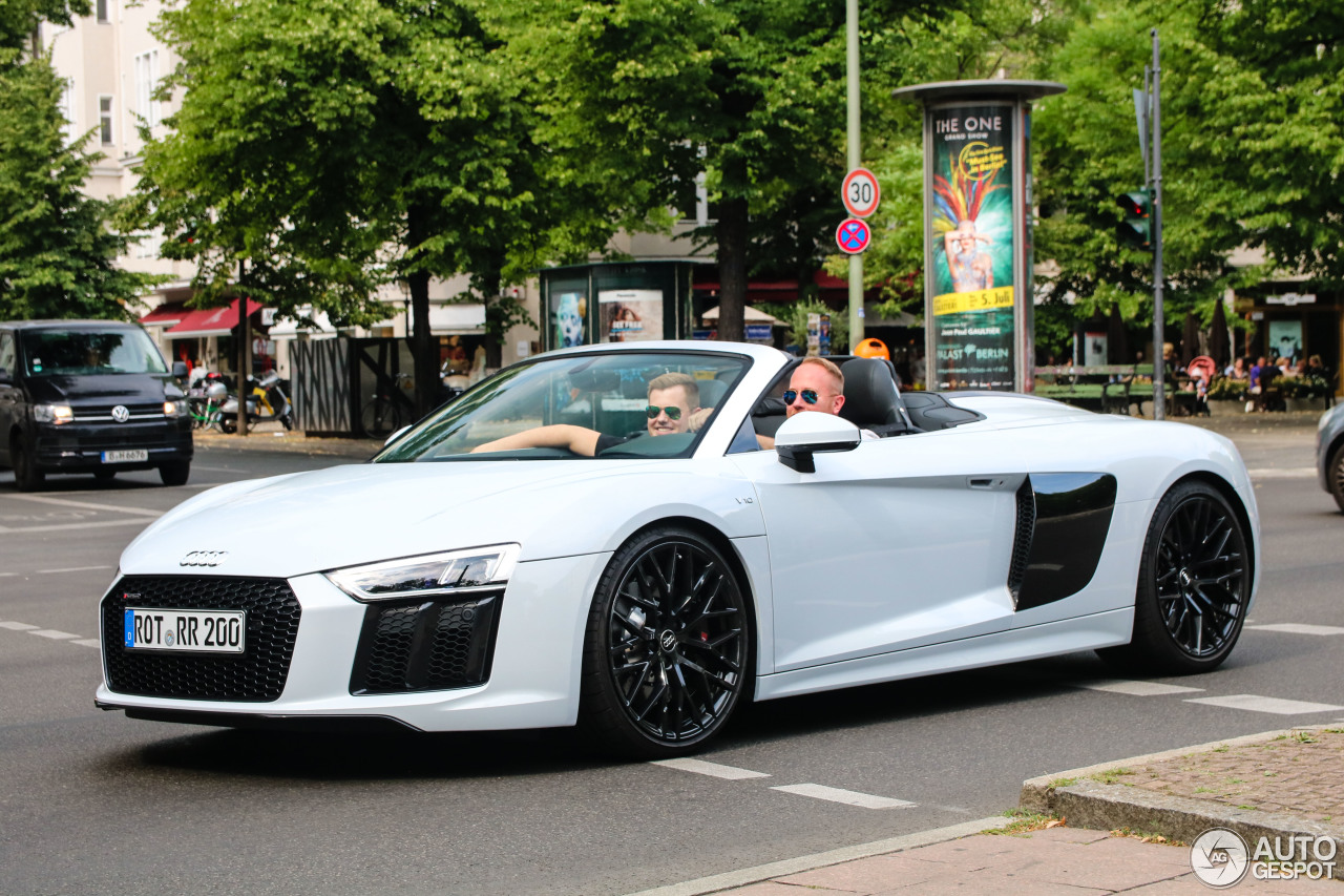 Audi R8 V10 Spyder 2016