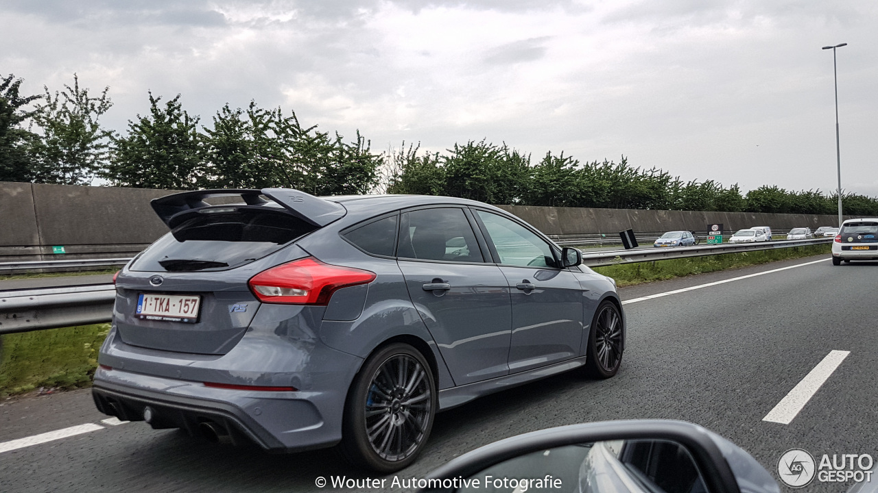 Gray Car Ford Focus Mk3 March Stock Photo 1934099885