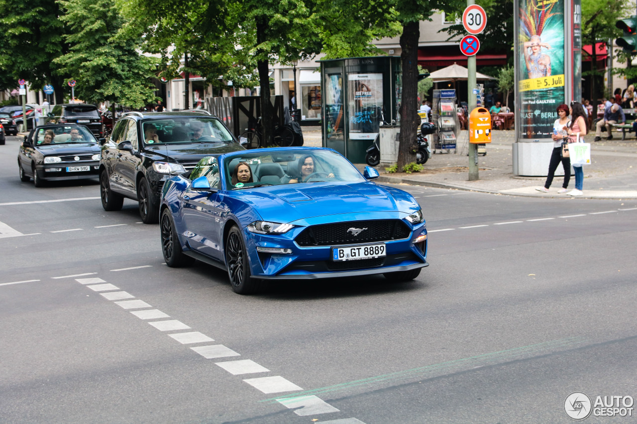 Ford Mustang GT Convertible 2018