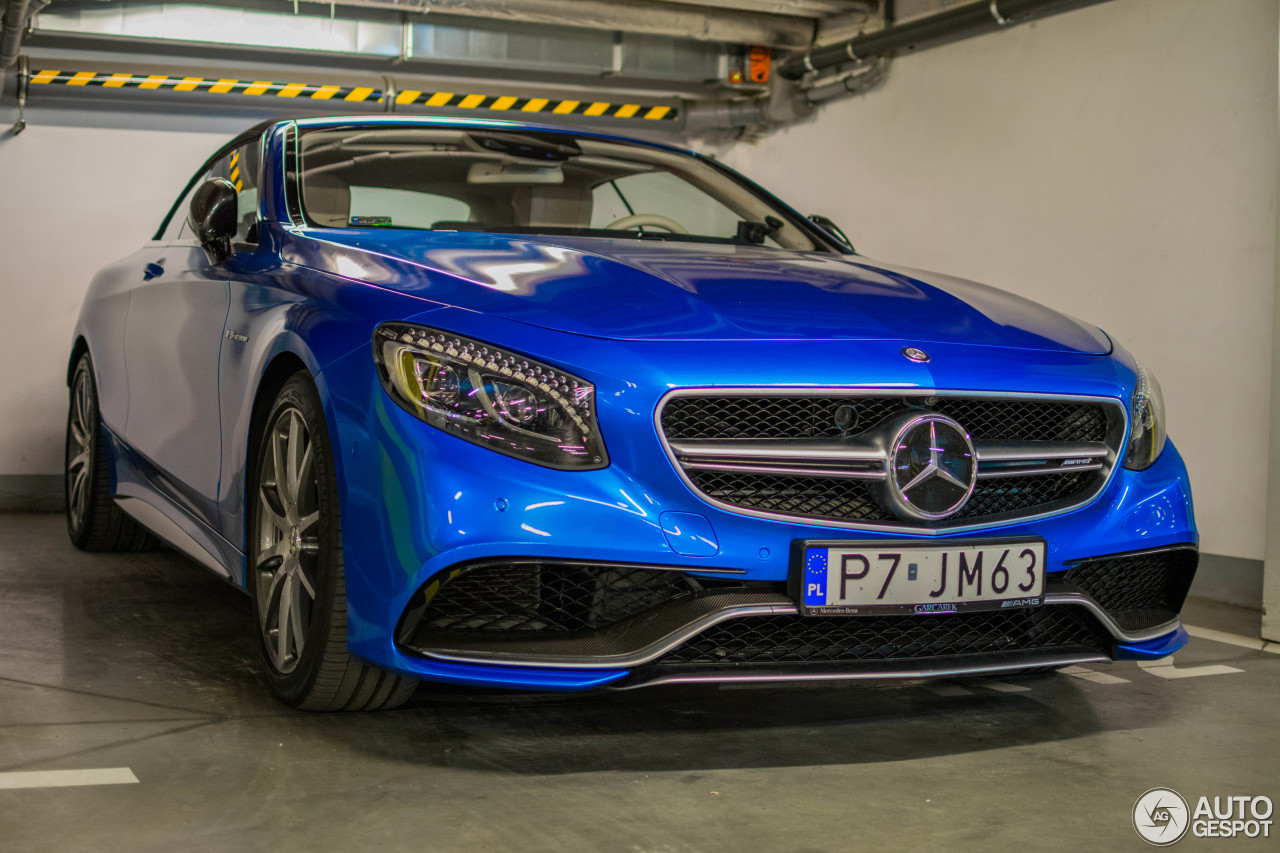 Mercedes-AMG S 63 Convertible A217