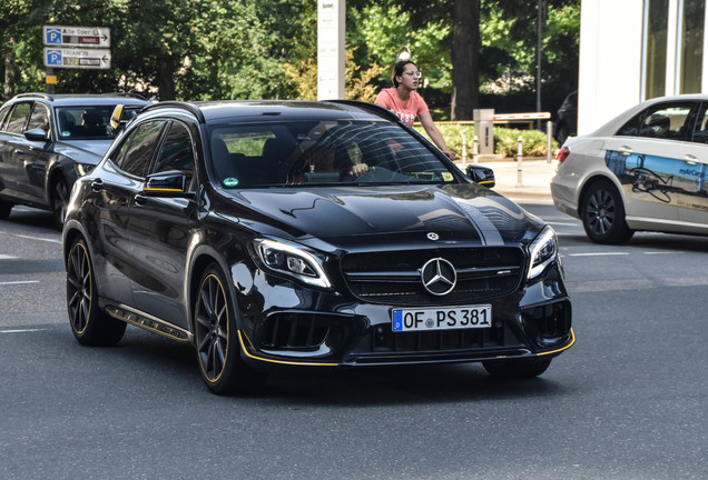 Mercedes-AMG GLA 45 X156 Yellow Night Edition