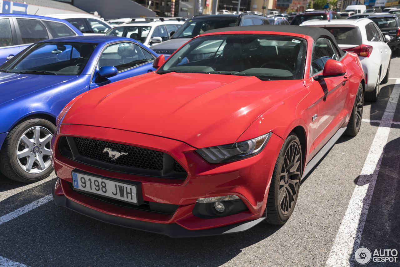 Ford Mustang GT Convertible 2015