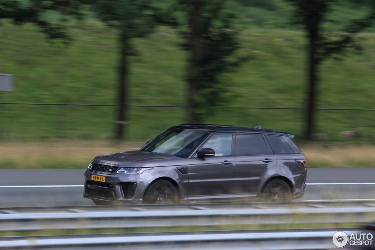 Land Rover Range Rover Sport SVR 2018