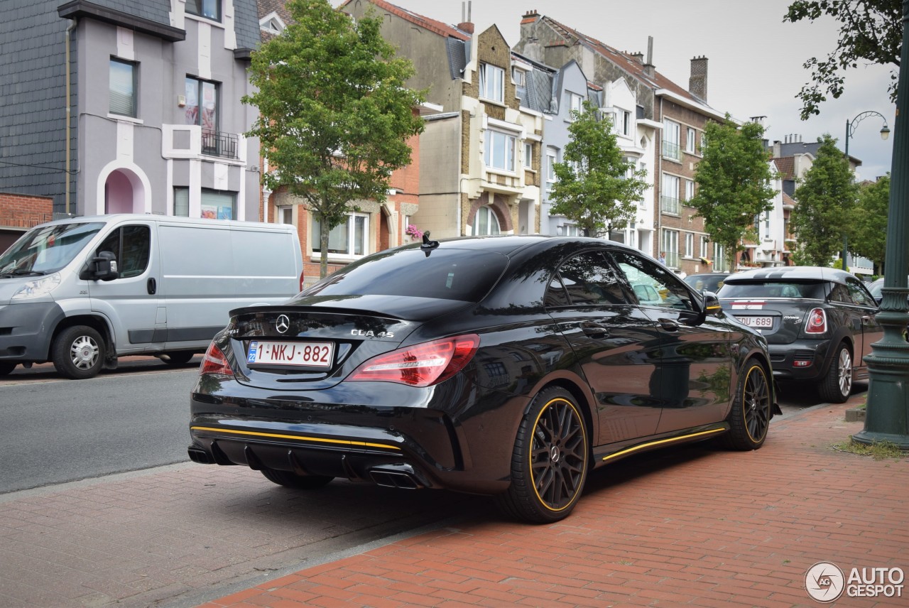 Mercedes-AMG CLA 45 C117 Yellow Night Edition