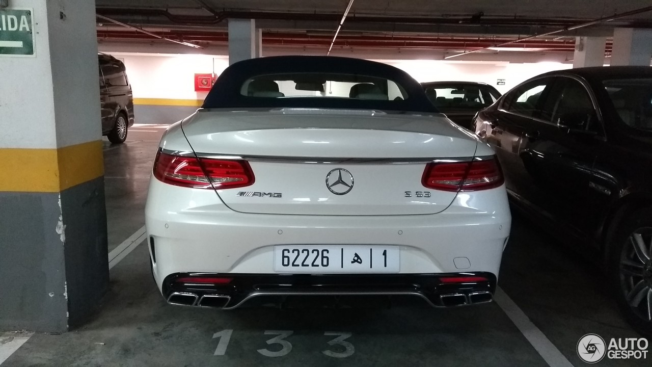 Mercedes-AMG S 63 Convertible A217