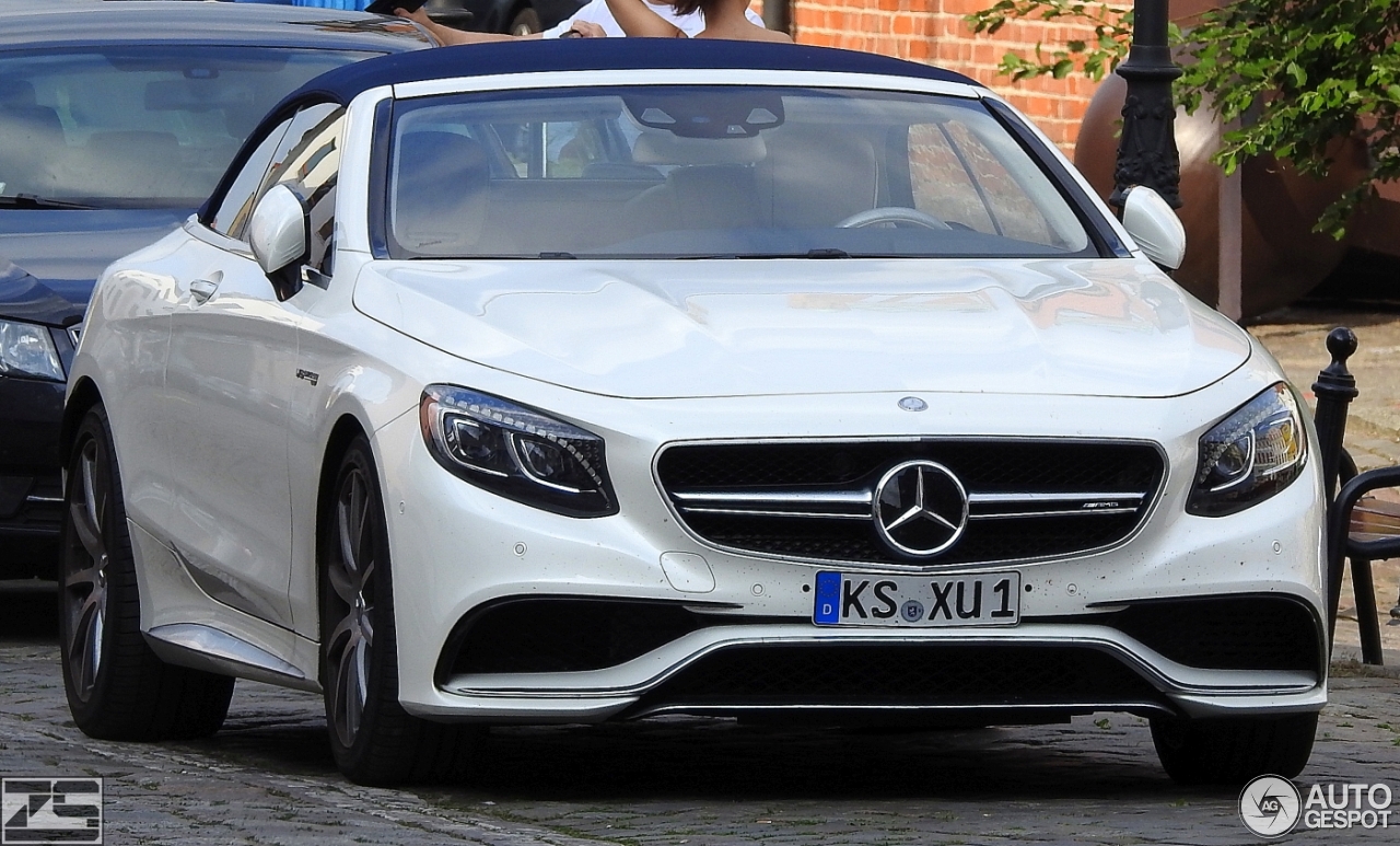 Mercedes-AMG S 63 Convertible A217