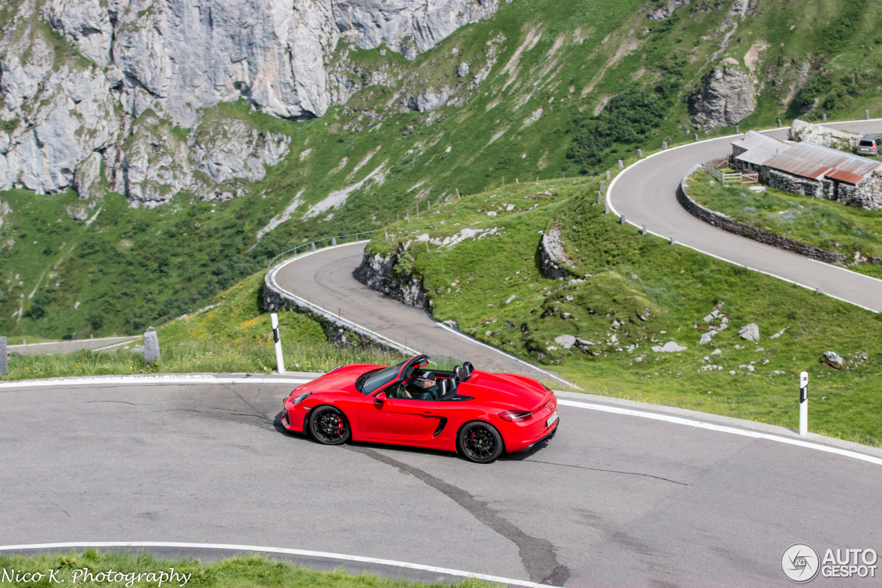 Porsche 981 Boxster Spyder