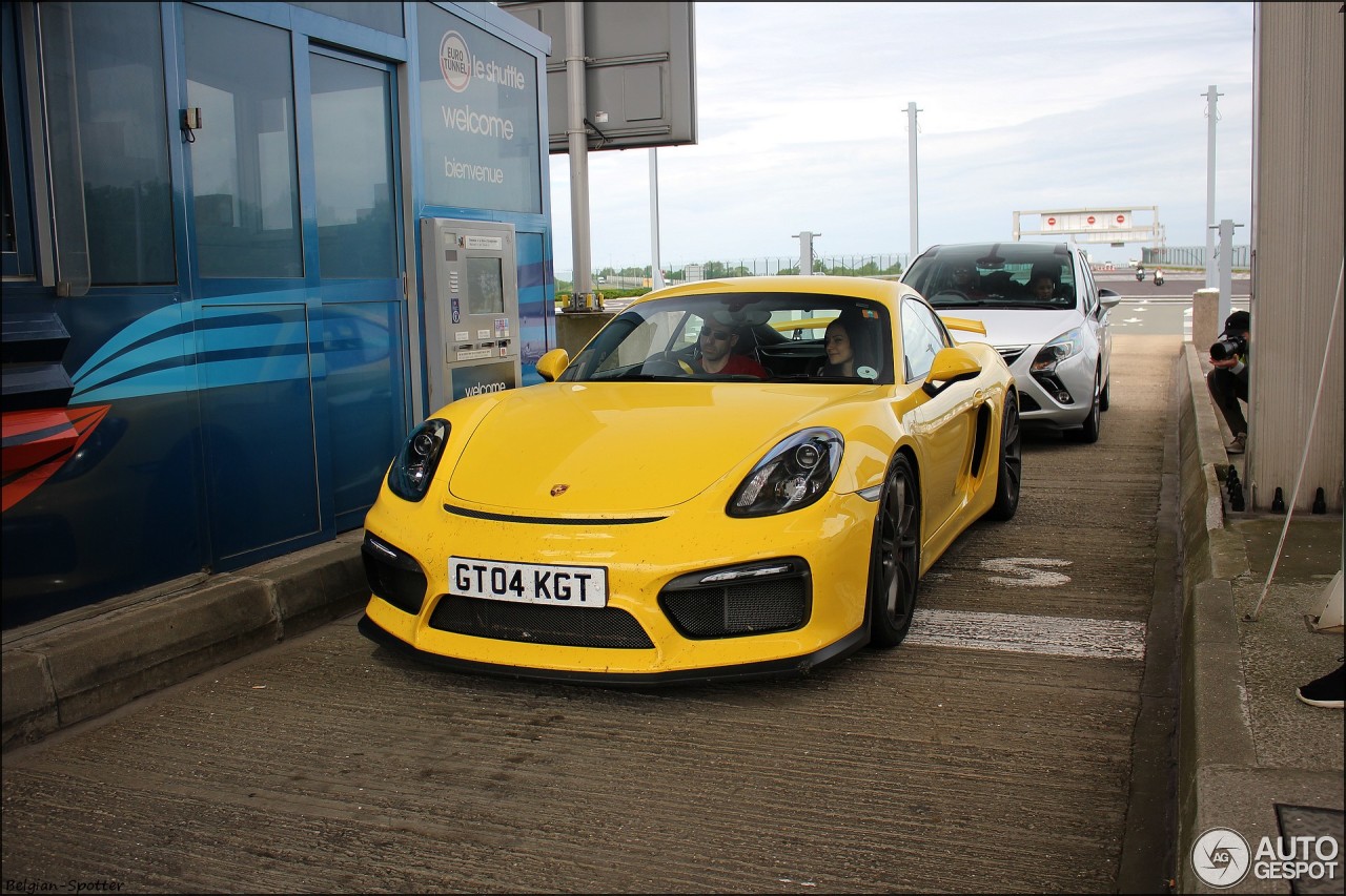 Porsche 981 Cayman GT4