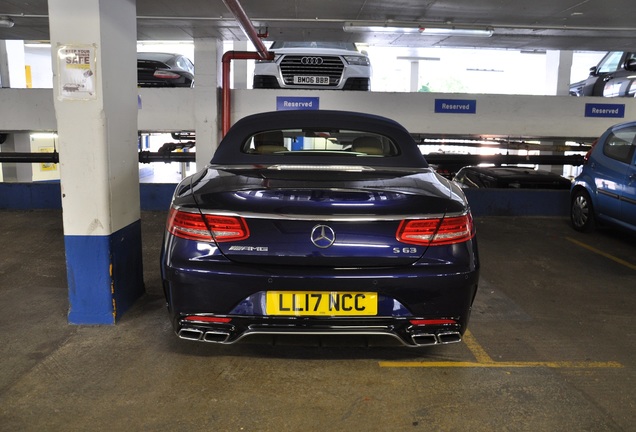 Mercedes-AMG S 63 Convertible A217