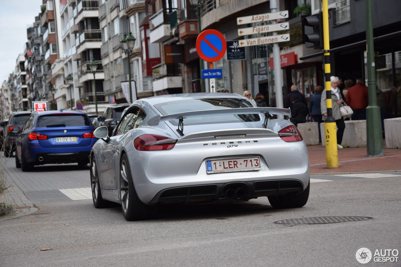 Porsche 981 Cayman GT4