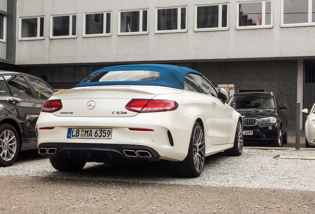 Mercedes-AMG C 63 S Convertible A205 Ocean Blue Edition