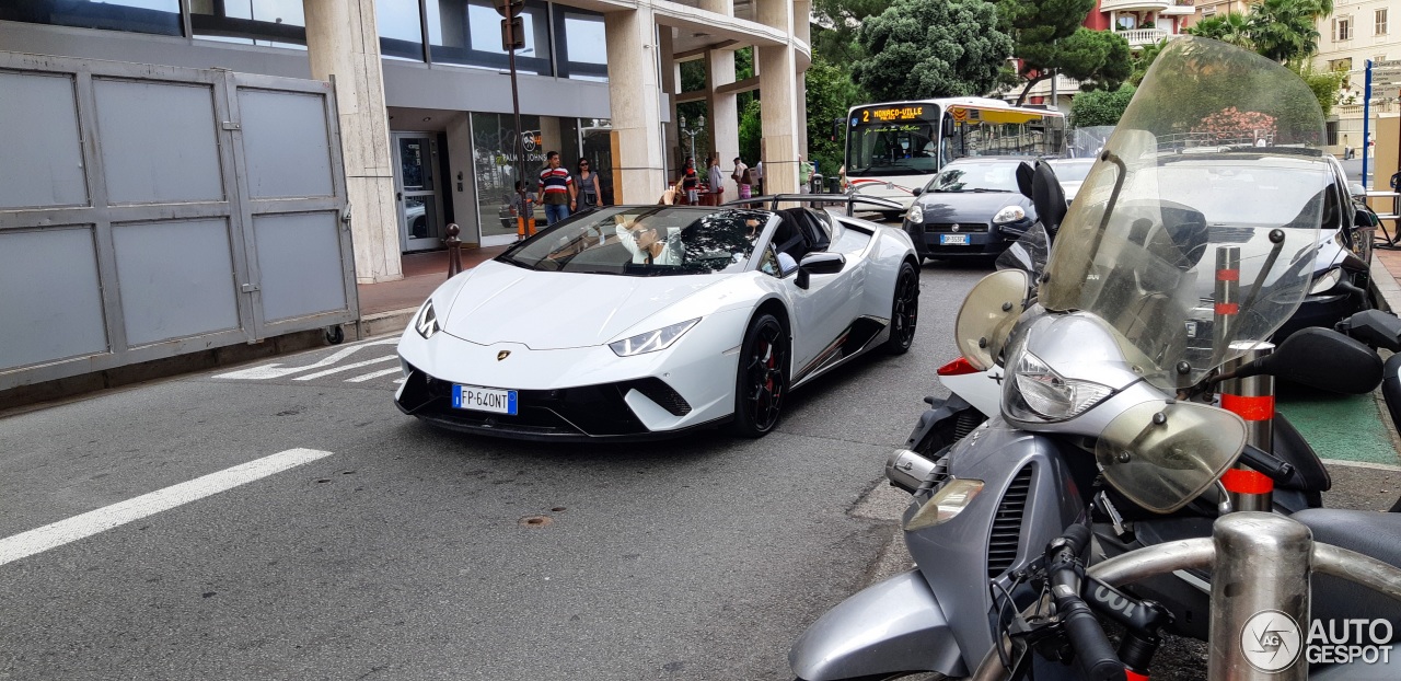 Lamborghini Huracán LP640-4 Performante Spyder