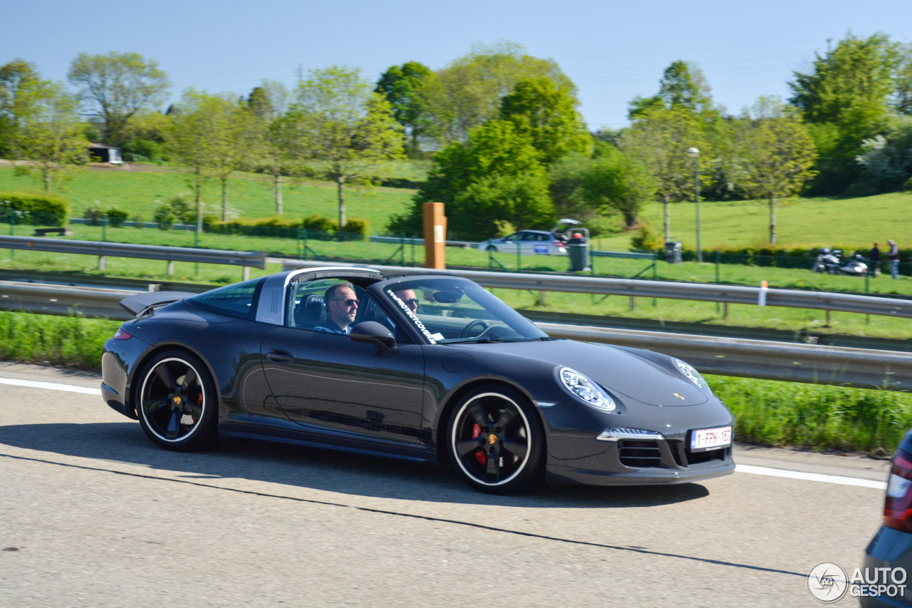 Porsche 991 Targa 4S Exclusive Belgium Edition