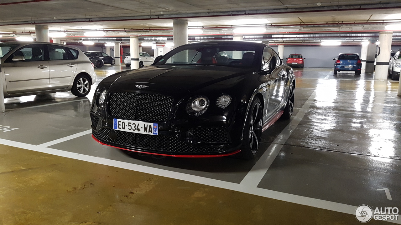 Bentley Continental GT Speed Black Edition 2016