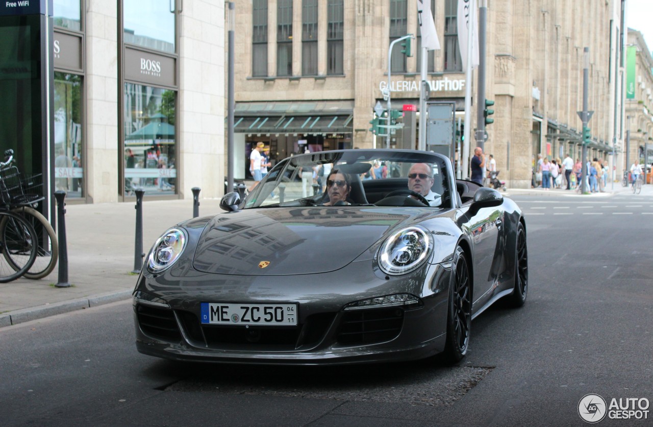 Porsche 991 Carrera 4 GTS Cabriolet MkI