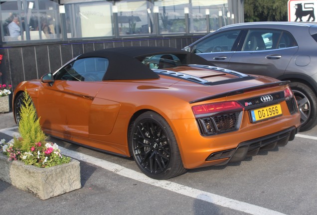 Audi R8 V10 Plus Spyder 2017