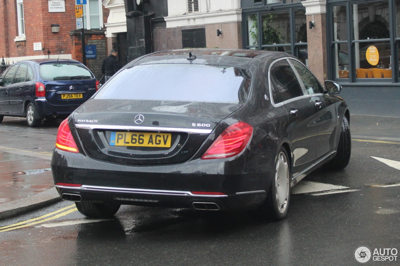 Mercedes-Maybach S 600 X222