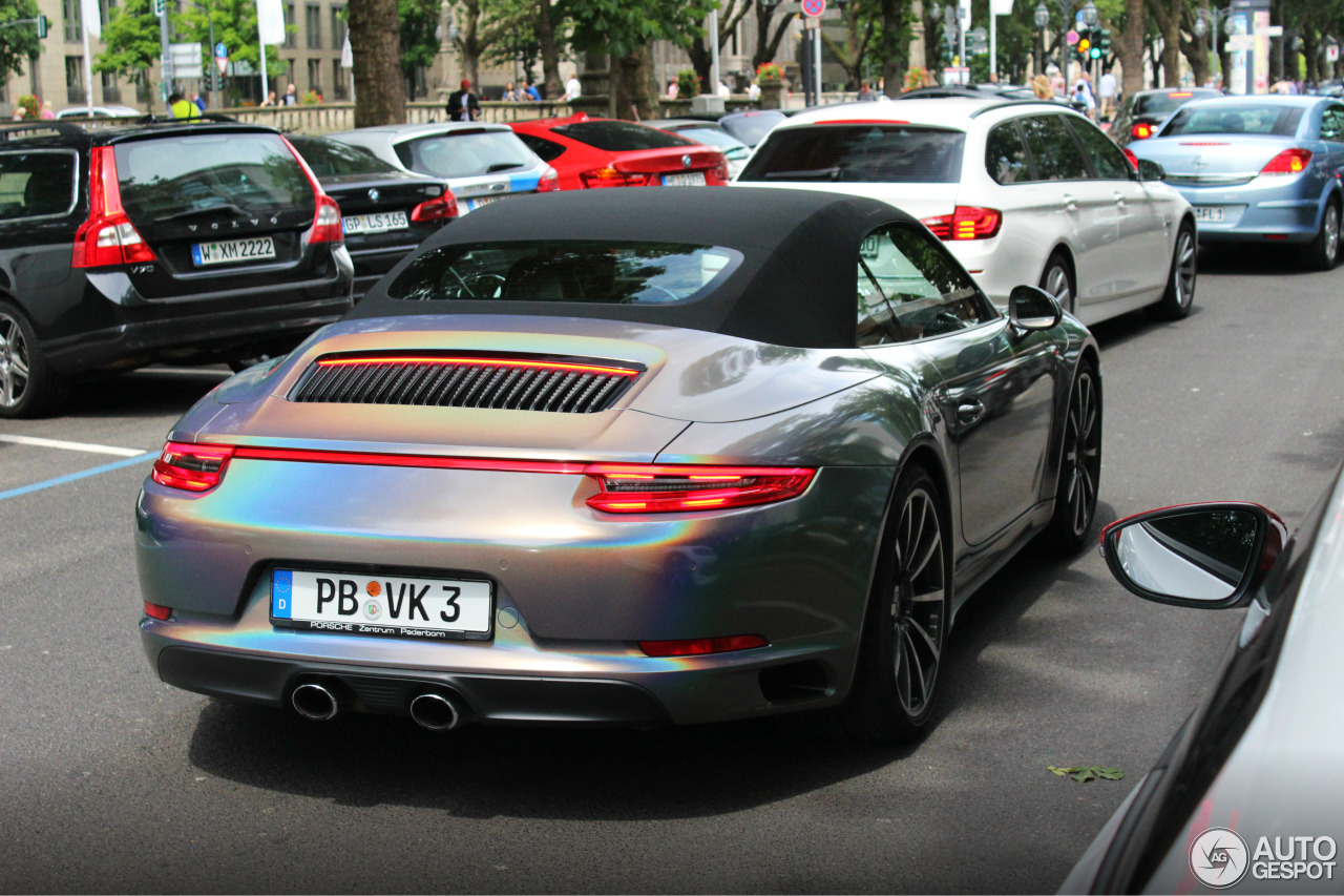 Porsche 991 Carrera 4S Cabriolet MkII