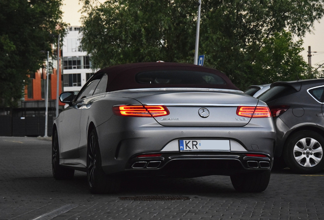 Mercedes-AMG S 63 Convertible A217