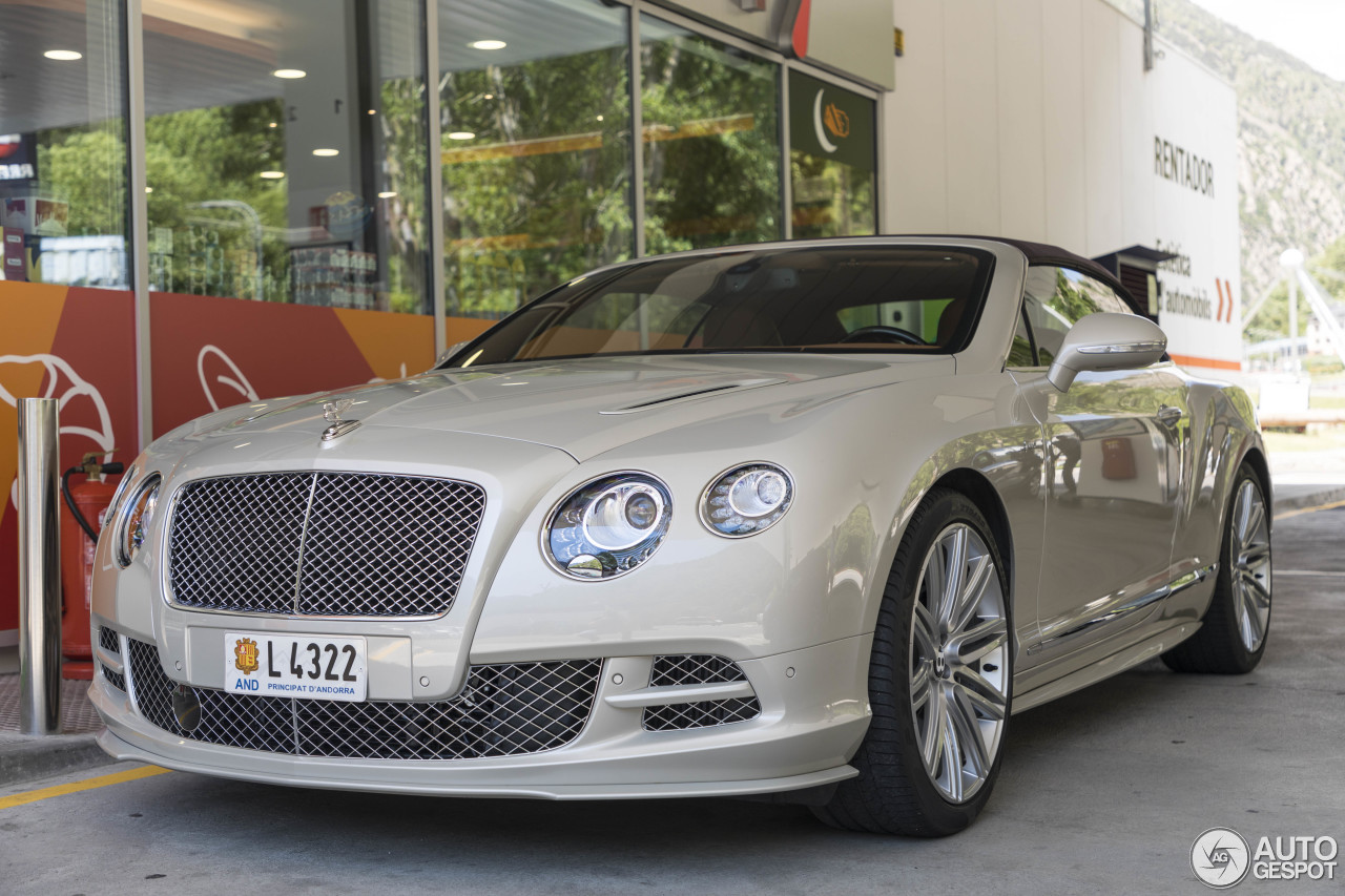 Bentley Continental GTC Speed 2015