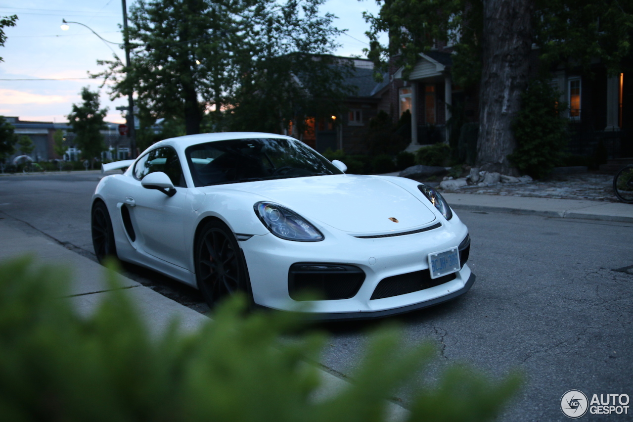 Porsche 981 Cayman GT4