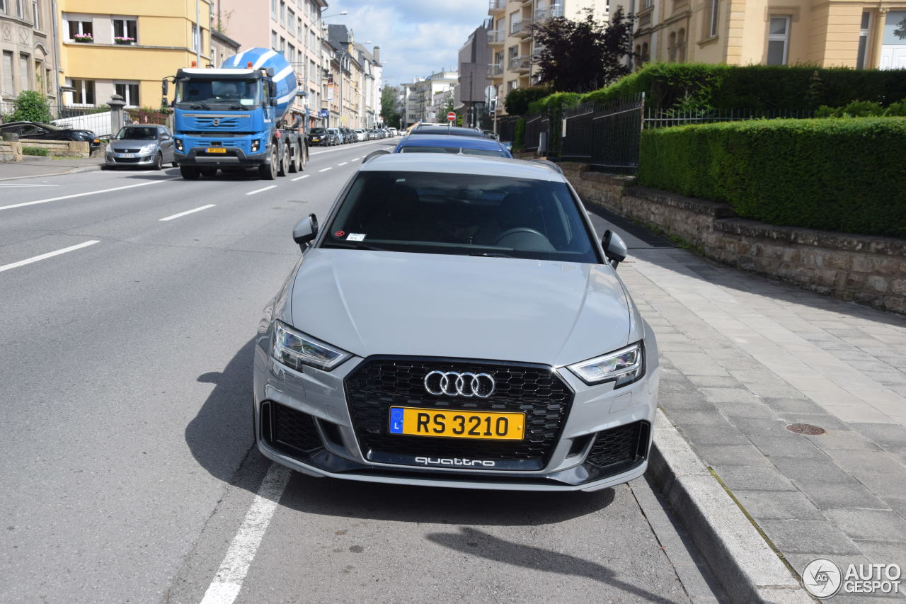 Audi RS3 Sportback 8V 2018