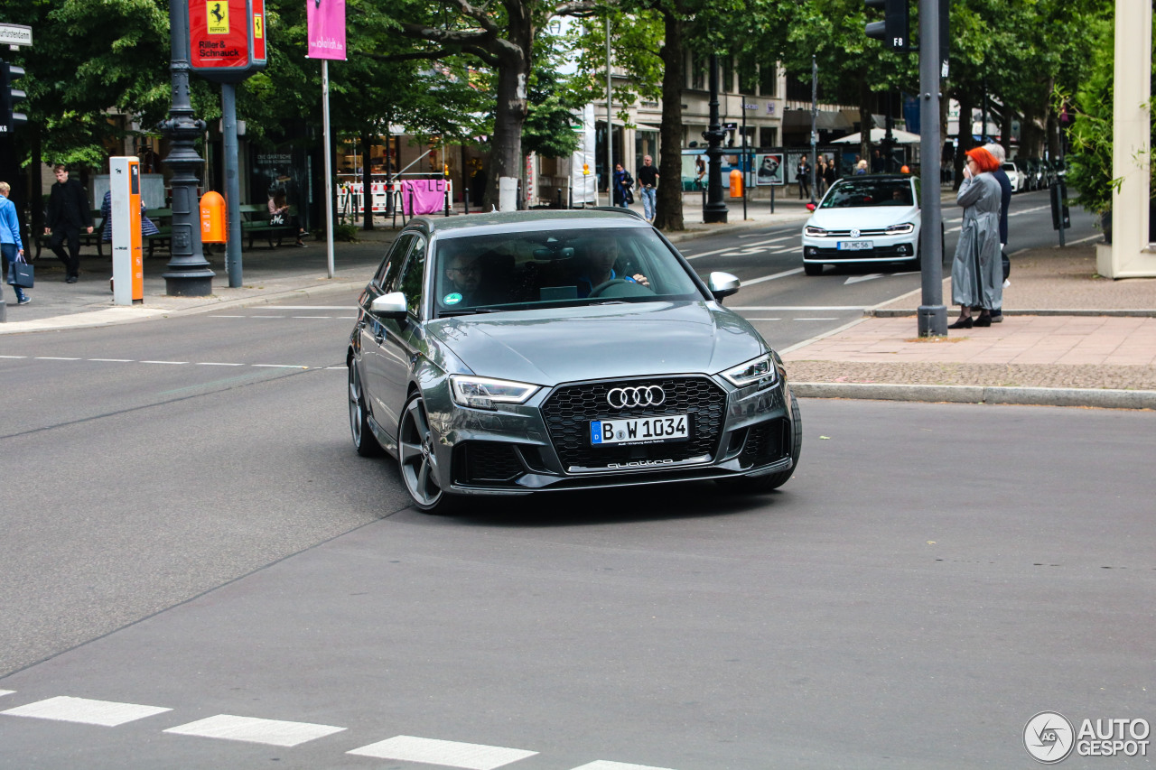 Audi RS3 Sportback 8V 2018