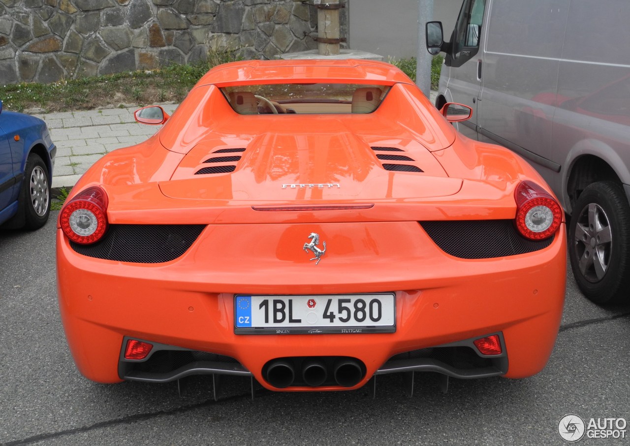 Ferrari 458 Spider