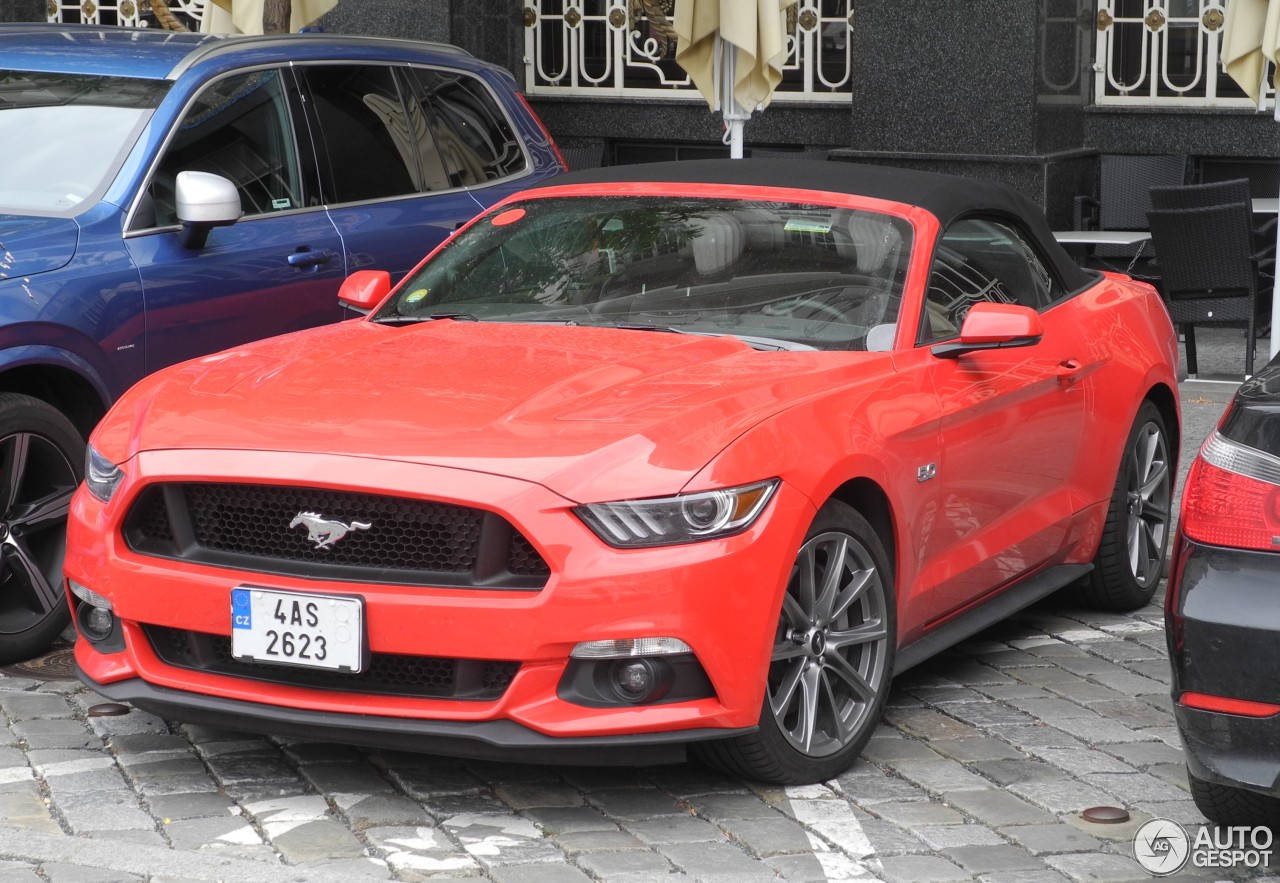 Ford Mustang GT Convertible 2015