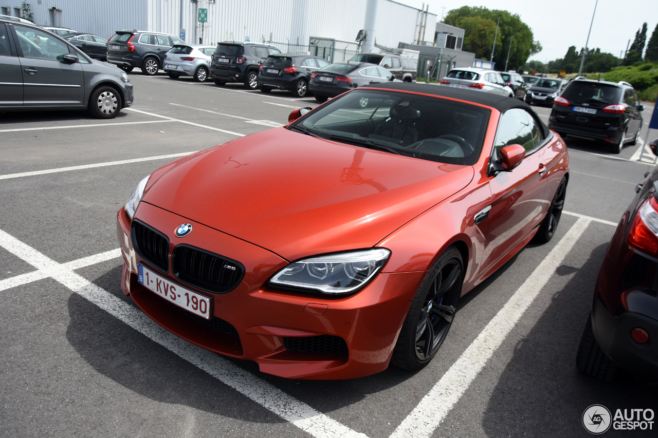 BMW M6 F12 Cabriolet 2015